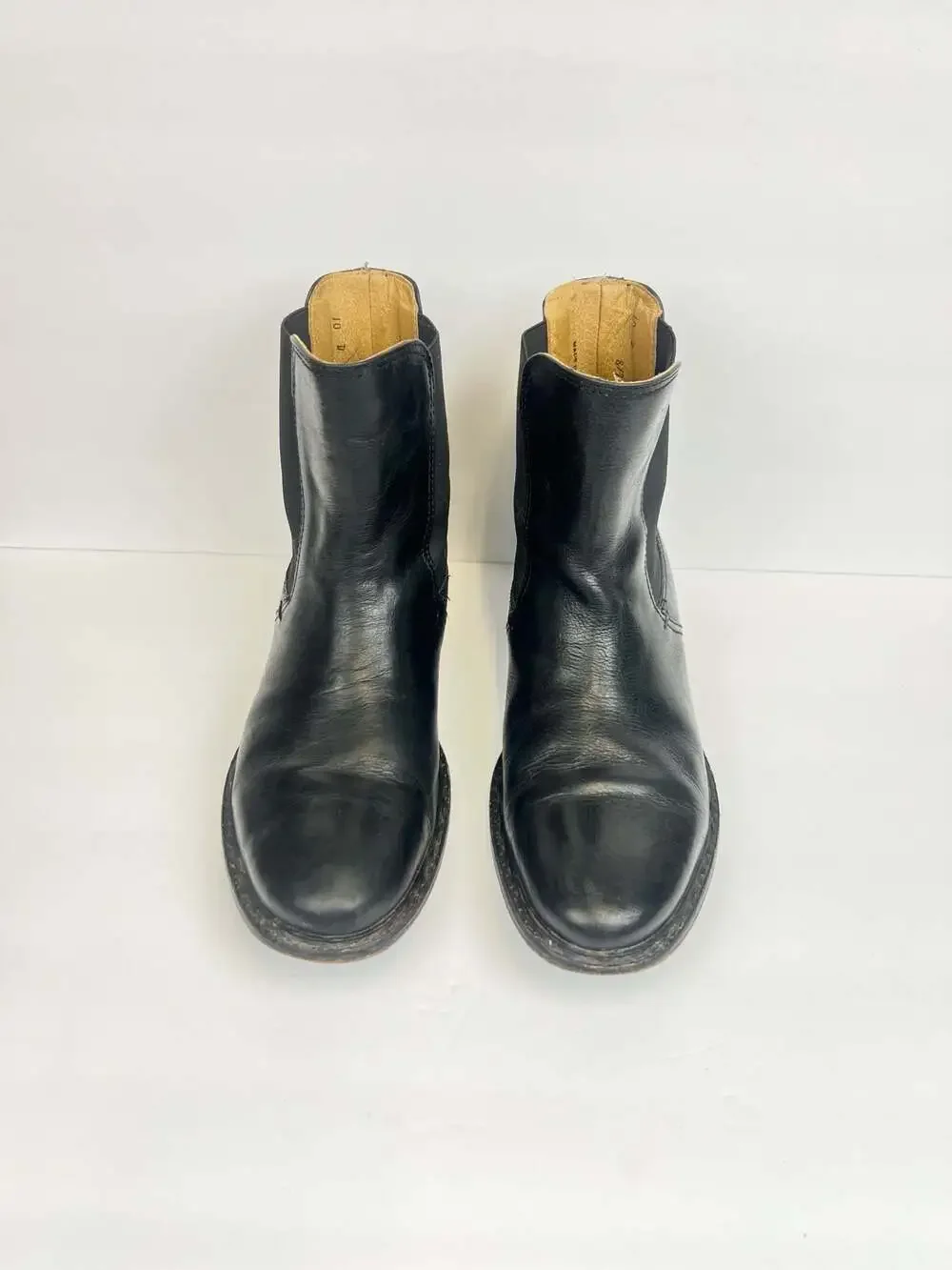 Frye Men's Black Leather Chelsea Boots Size 10D
